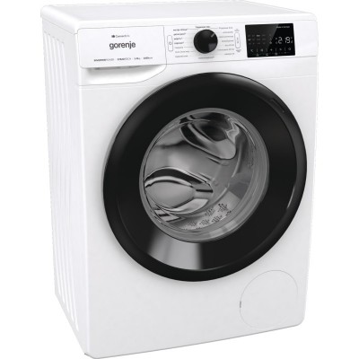 Пральна машина Gorenje фронтальна, 8кг, 1400, A+++, 46,5см, дисплей, інвертор, пара, Wi-Fi, білий