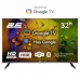 Телевізор 32&quot; 2E LED HD 60Hz Smart Google TV Black