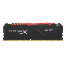 Пам'ять до ПК Kingston DDR4 2666 16GB KIT (8GBx2) HyperX Fury RGB Пам'ять до ПК Kingston DDR4 2666 16GB KIT (8GBx2) HyperX Fury RGB