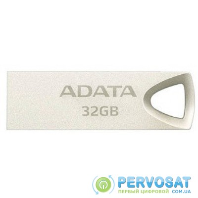Накопичувач ADATA 32GB USB 2.0 UV210 Metal Silver