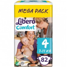 Підгузок Libero Comfort 4 7-11 кг 82 шт (7322541083186) Підгузок Libero Comfort 4 7-11 кг 82 шт (7322541083186)