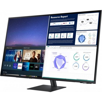 Монітор LCD 43&quot; Samsung S43AM700UI, HDMI, USB, USB-TypeC, BT, VA, MM, 3840x2160, 60, 8ms