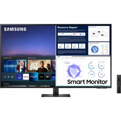 Монітор LCD 43&quot; Samsung S43AM700UI, HDMI, USB, USB-TypeC, BT, VA, MM, 3840x2160, 60, 8ms