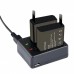 Аксессуар к экшн-камерам AirOn dual charger for Procam 7/8 (69477915500037)
