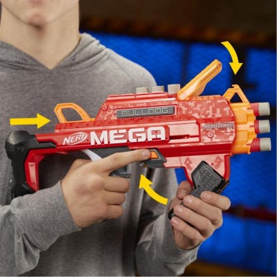 Игрушечное оружие Hasbro Nerf Мега Бульдог (E3057)