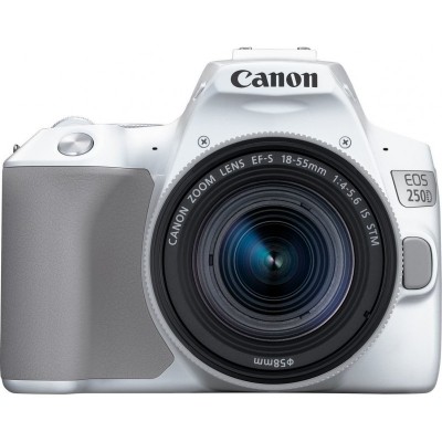 Цифр. фотокамера дзеркальна Canon EOS 250D kit 18-55 IS STM White