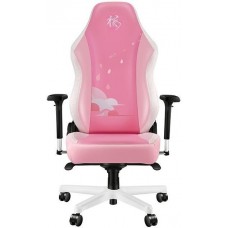 Крісло Varmilo Sakura, ПУ шкіра, 4D-Armrests, рожевий Крісло Varmilo Sakura, ПУ шкіра, 4D-Armrests, рожевий