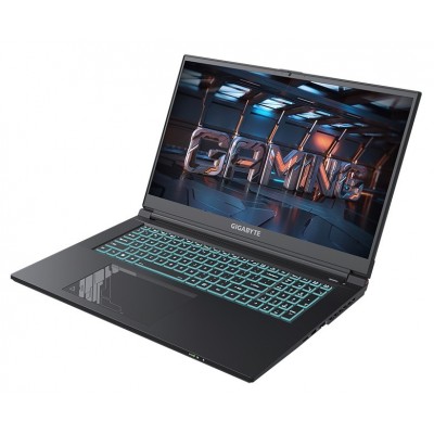 Ноутбук Gigabyte G7 MF 17.3 FHD, intel i5-12500H, 16GB, F512GB, NVD4050-6, DOS, чорний