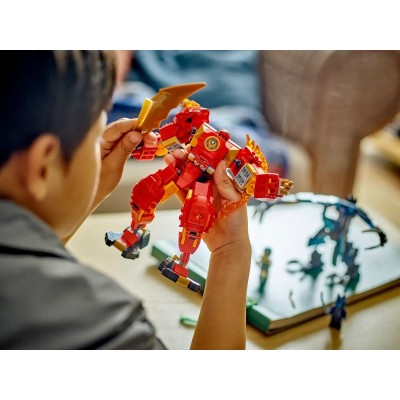 Конструктор LEGO NINJAGO Робот вогняної стихії Кая