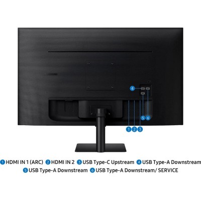 Монітор Samsung 32" S32FM702 2xHDMI, USB, Bluetooth, MM, VA, 3840x2160, 4ms