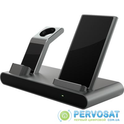 Док-станция PRESTIGIO ReVolt A1, charging station for iPhone, Apple Watch, AirPods (PCS101A_PD)