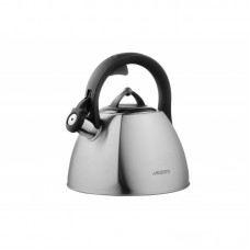 Чайник Ardesto Gemini, 2.5 л, сірий, нержавіюча сталь Чайник Ardesto Gemini, 2.5 л, сірий, нержавіюча сталь