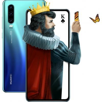 Мобильный телефон Huawei P30 6/128G Aurora (51093NDH/51093NDF)