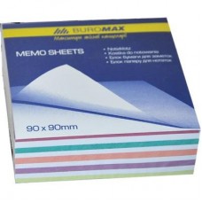 Папір для нотаток BUROMAX Zebra JOBMAX 90х90х30мм, unglued (BM.2257) Папір для нотаток BUROMAX Zebra JOBMAX 90х90х30мм, unglued (BM.2257)