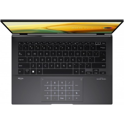 Ноутбук ASUS Zenbook 14 UM3402YA-KM191W 14&quot; 2.8K OLED, AMD R5-5625U, 8GB, F512GB, UMA, Win11, Чорний