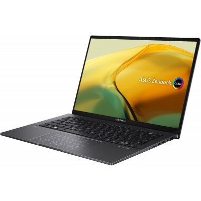 Ноутбук ASUS Zenbook 14 UM3402YA-KM191W 14&quot; 2.8K OLED, AMD R5-5625U, 8GB, F512GB, UMA, Win11, Чорний