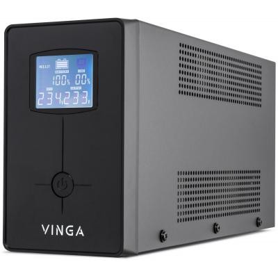 Источник бесперебойного питания Vinga LCD 1200VA metal case with USB (VPC-1200MU)