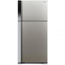 Холодильник Hitachi з верхн. мороз., 184x86х74, холод.відд.-405л, мороз.відд.-105л, 2дв., А++, NF, інв., зона нульова, нерж