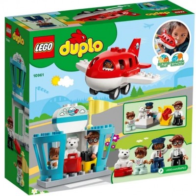 Конструктор LEGO DUPLO Літак і аеропорт 10961