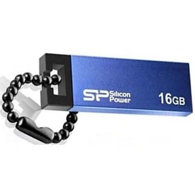 USB флеш накопитель Silicon Power 16GB Touch 835 Blue USB 2.0 (SP016GBUF2835V1B)