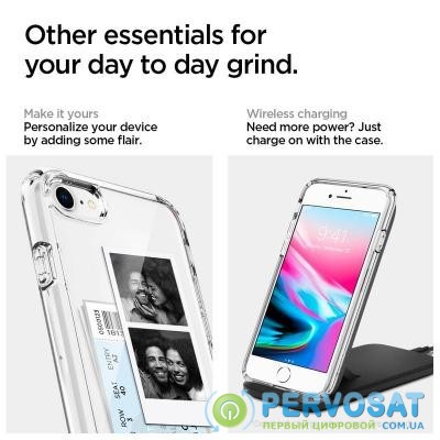 Чехол для моб. телефона Spigen iPhone SE/8/7 Crystal Hybrid, Crystal Clear (ACS00885)