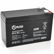 Батарея до ДБЖ Europower 12В 9Ач (EP12-9F2) Батарея до ДБЖ Europower 12В 9Ач (EP12-9F2)