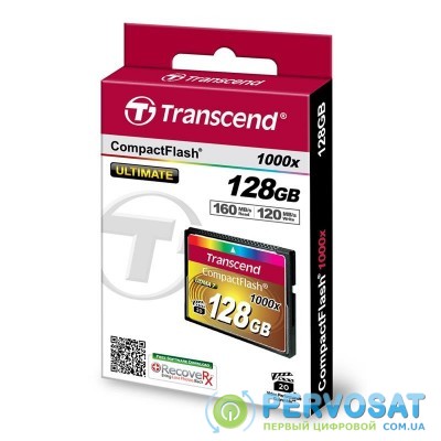 Transcend 1000x CompactFlash (Ultimate)[TS128GCF1000]