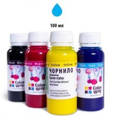 Чорнило ColorWay HP №134/135 100ml Cyan (CW-HW350C01) Чорнило ColorWay HP №134/135 100ml Cyan (CW-HW350C01)
