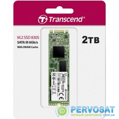Накопитель SSD M.2 2280 2TB Transcend (TS2TMTS830S)