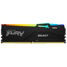 Пам'ять ПК Kingston DDR5 16GB 5600 FURY Beast RGB Пам'ять ПК Kingston DDR5 16GB 5600 FURY Beast RGB