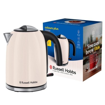 Електрочайник Russell Hobbs, 1.7л, метал, жасмін Електрочайник Russell Hobbs, 1.7л, метал, жасмін