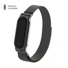 Ремінець до фітнес браслета Armorstandart Milanese Magnetic Band для Xiaomi Mi Band 5 Black (ARM56848) Ремінець до фітнес браслета Armorstandart Milanese Magnetic Band для Xiaomi Mi Band 5 Black (ARM56848)