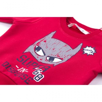 Набір дитячого одягу Breeze "Super in disguise" (10419-92B-red)