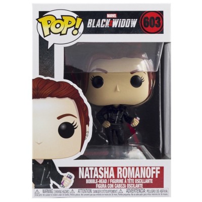 Funko Коллекционная фигурка Funko POP! Bobble: Marvel: Black Widow: Black Widow (Street) 46679