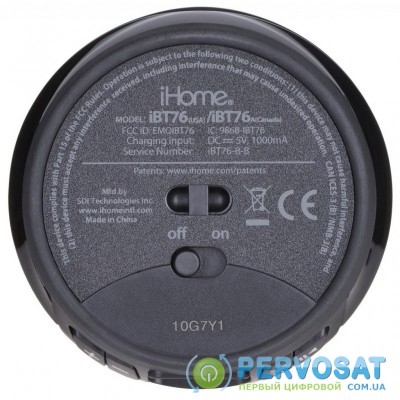 Акустическая система iHome iBT76 Wireless Color Changing Mic (IBT76BE)