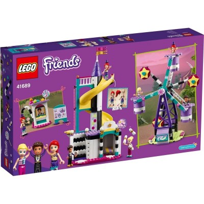 Конструктор LEGO Friends Магічне колесо огляду та гірка 41689