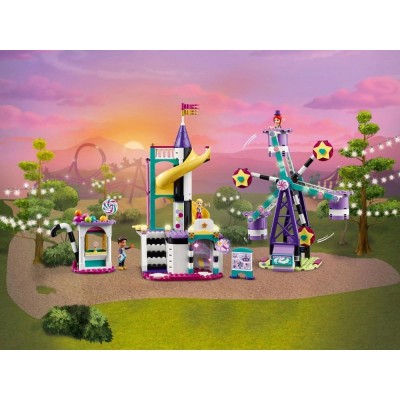 Конструктор LEGO Friends Магічне колесо огляду та гірка 41689