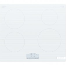 Варильна поверхня Bosch індукційна, 60см, розширена зона, білий Варильна поверхня Bosch індукційна, 60см, розширена зона, білий