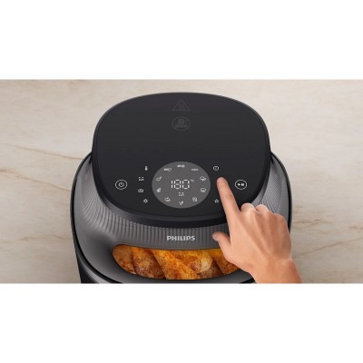 Мультипіч Philips Ovi XL Series 3000, 1700Вт, чаша-6.2л, сенсорне управл., 12 авто. програм, пластик, чорний