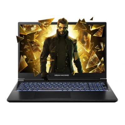 Ноутбук Dream Machines RG5060-15 15.6FHD IPS, Intel U9-275HX, 32GB, F2TB, NVD5060-8, DOS, чорний