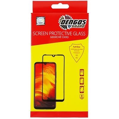 Скло захисне DENGOS Full Glue Samsung Galaxy А20 (А205) (black) (TGFG-65)