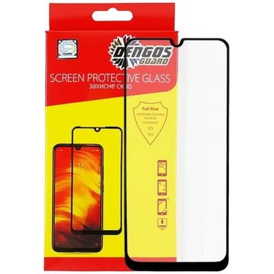 Скло захисне DENGOS Full Glue Samsung Galaxy А20 (А205) (black) (TGFG-65)