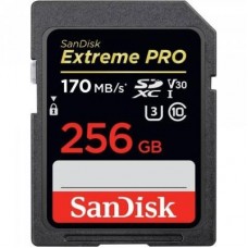 Карта пам'яті SANDISK 256GB SDXC class 10 UHS-I U3 Extreme Pro (SDSDXXY-256G-GN4IN) Карта пам'яті SANDISK 256GB SDXC class 10 UHS-I U3 Extreme Pro (SDSDXXY-256G-GN4IN)