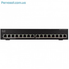 Комутатор мережевий Cisco SG110-16HP-EU Комутатор мережевий Cisco SG110-16HP-EU