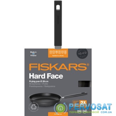 Fiskars Сковорода Hard Face 26 см