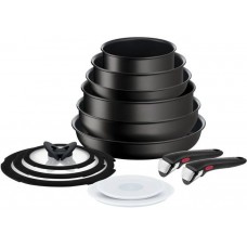 Набір посуду Tefal Ingenio Eco Resist, 13 предметів, алюміній
