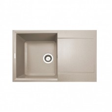 Мийка кухонна Adamant Horizon, штучний камінь, прямокут., з крилом, 780х495х230мм, чаша - 1, врізна, Avena