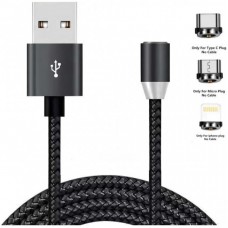 Дата кабель USB 2.0 AM to Lightning + Micro 5P + Type-C 1.2m Magneto bla XoKo (SC-350MGNT-BK) Дата кабель USB 2.0 AM to Lightning + Micro 5P + Type-C 1.2m Magneto bla XoKo (SC-350MGNT-BK)