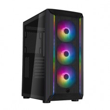 Корпус SilverStone Fara FA511Z-BG без БЖ, 2xUSB3.0, 3x120мм, ARGB VGA 360мм, LCS ready, TG Side Panel, ATX, чорний Корпус SilverStone Fara FA511Z-BG без БЖ, 2xUSB3.0, 3x120мм, ARGB VGA 360мм, LCS ready, TG Side Panel, ATX, чорний
