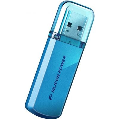 USB флеш накопитель Silicon Power 64GB Helios 101 Blue USB 2.0 (SP064GBUF2101V1B)